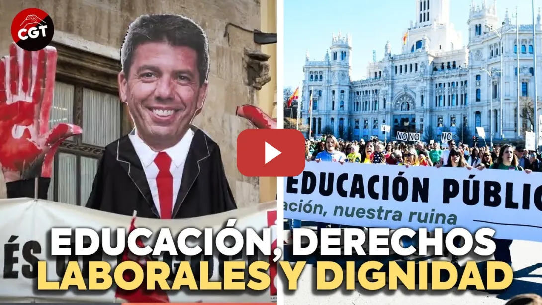 Embedded thumbnail for EN LUCHA 03: Luchando por DIGNIDAD, RESPETO Y DERECHOS | CGT EN RED