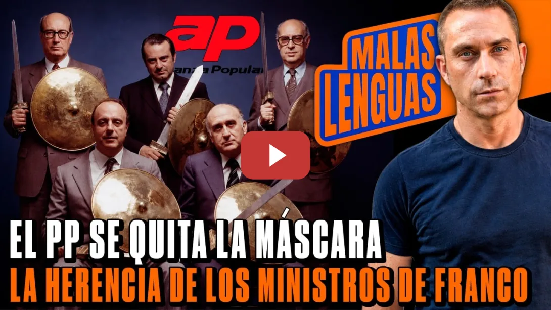 Embedded thumbnail for EL ADN FRANQUISTA del PP: Borrar la historia derogando la Ley de Memoria