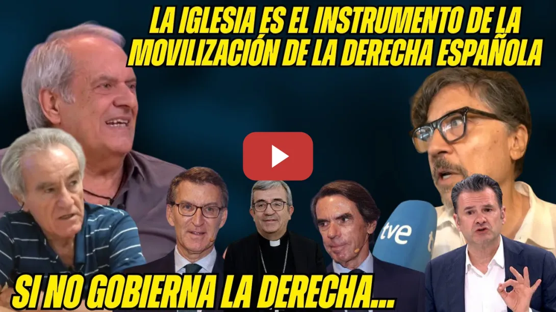 Embedded thumbnail for SOMANTA a AZNAR, FEIJÓO y OBISPOS ¡CAGAOS! ¡ÉL INTENTÓ AMAÑAR las ELECCIONES! NO ACEPTAN DEMOCRACIA