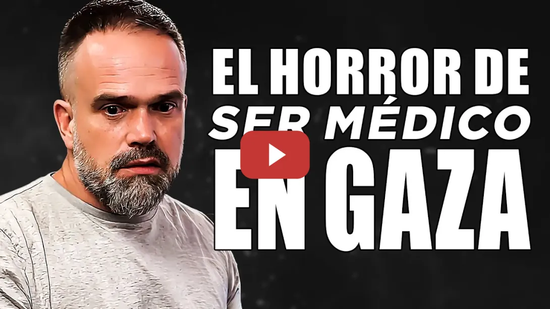 Embedded thumbnail for 🏥 MÉDICO en GAZA expone los CRÍMENES de ISRAEL 🇵🇸 Raúl Incertis | #noobstante 4x12