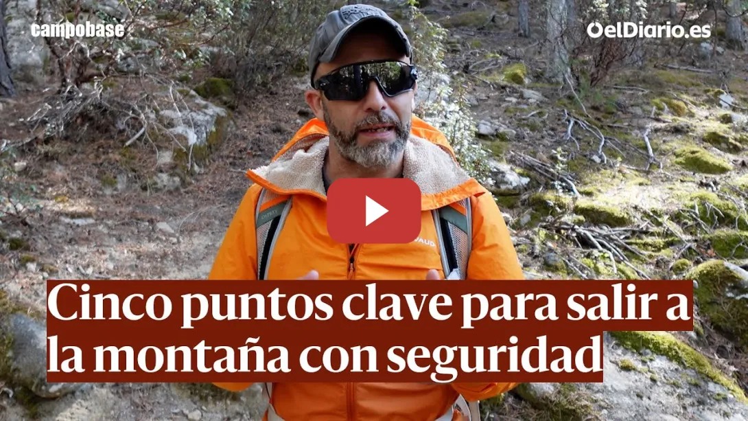 Embedded thumbnail for Cinco puntos CLAVE para salir a la MONTAÑA con SEGURIDAD