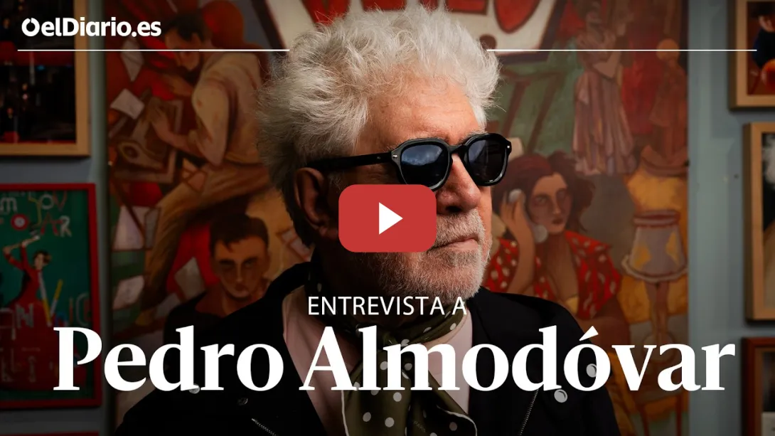 Embedded thumbnail for Pedro Almodóvar: “Me queda menos tiempo, por eso tengo una necesidad casi histérica de dirigir”