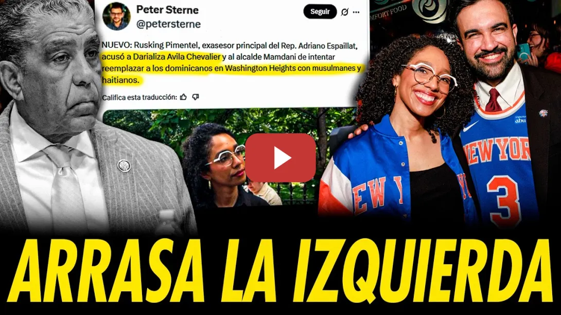 Embedded thumbnail for LA IZQUIERDA RADICAL ARRASA EN NEW YORK A PESAR DE CAMPAÑAS SUCIAS