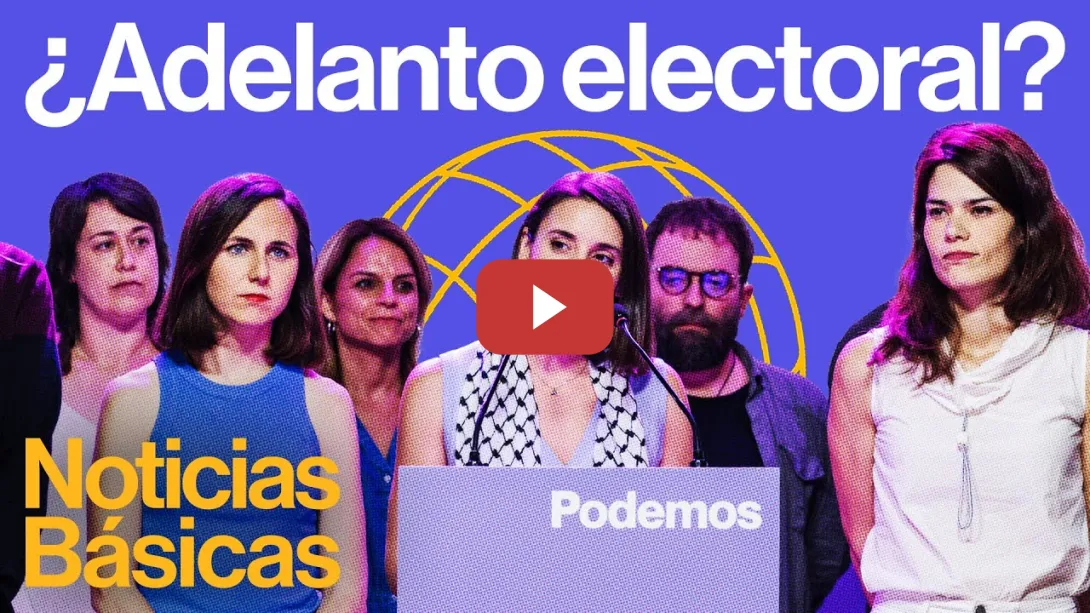 Embedded thumbnail for Podemos prepara su maquinaria ante un posible adelanto electoral | NOTICIAS BÁSICAS