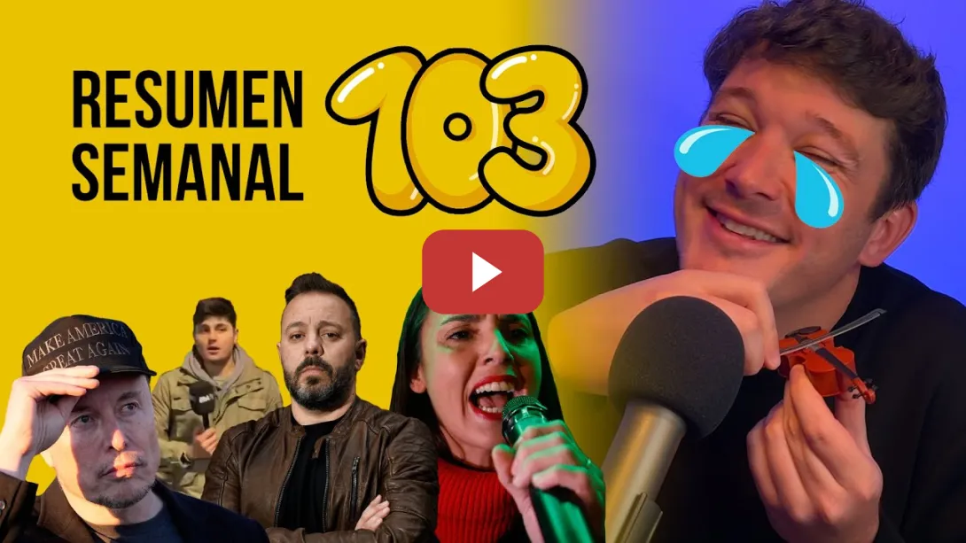 Embedded thumbnail for El micro de Vito, moción con Junts, Watergate, Desokupa en Garibaldi, Musk y AfD #ResumenSemanal 103