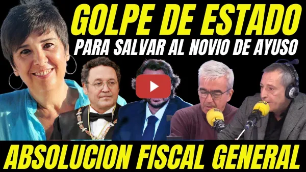 Embedded thumbnail for NIEVES CONCOSTRINA REVIENTA AL NOVIO DE AYUSO "DENUNCIA GOLPE ESTADO JUDICIAL CONTRA FISCAL GENERAL