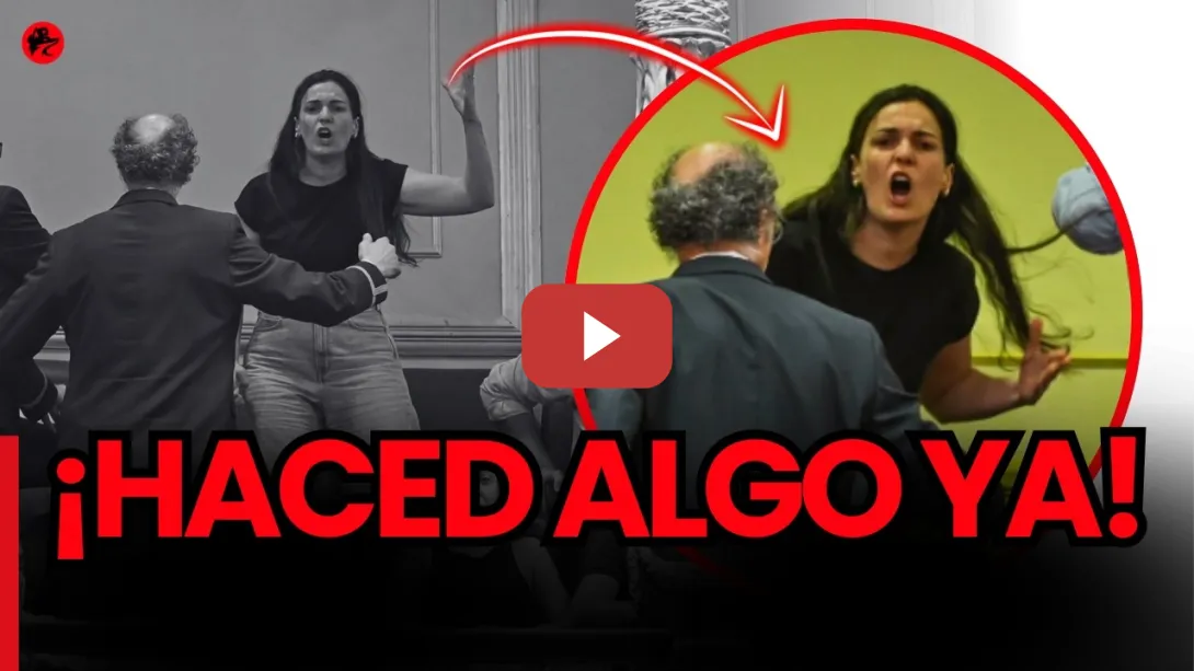 Embedded thumbnail for Una mujer ESTALLA en el Parlamento... y pasa ESTO