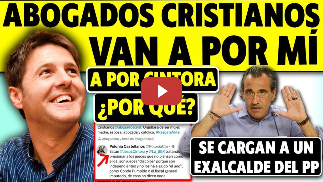 Embedded thumbnail for ABOGADOS CRISTIANOS ME SEÑALAN POR INFORMAR. ¿Y QUÉ HA PASADO CON EL EXALCALDE DEL PP DE GANDÍA?