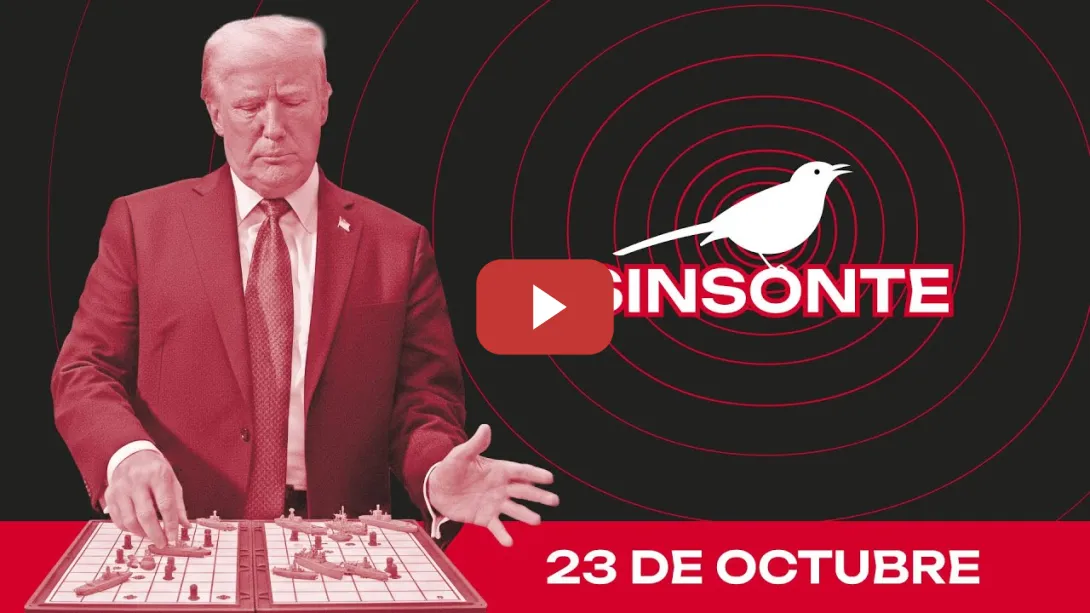 Embedded thumbnail for La batalla naval de Donald Trump por América | SINSONTE 23 de octubre de 2025 1x14