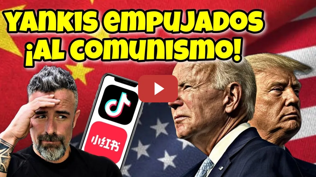Embedded thumbnail for TIKTOK, BIDEN y TRUMP: ¡a los YANKIS les PETA la CABEZA con el COMUNISMO!