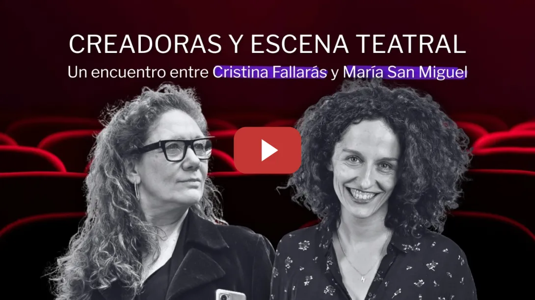 Embedded thumbnail for Culturas y feminismos: un encuentro entre CRISTINA FALLARÁS y MARÍA SAN MIGUEL