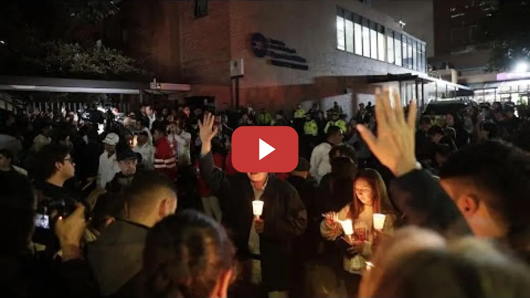 Embedded thumbnail for Efectivos de la Policía acordonan la zona del atentado a Uribe Turbay