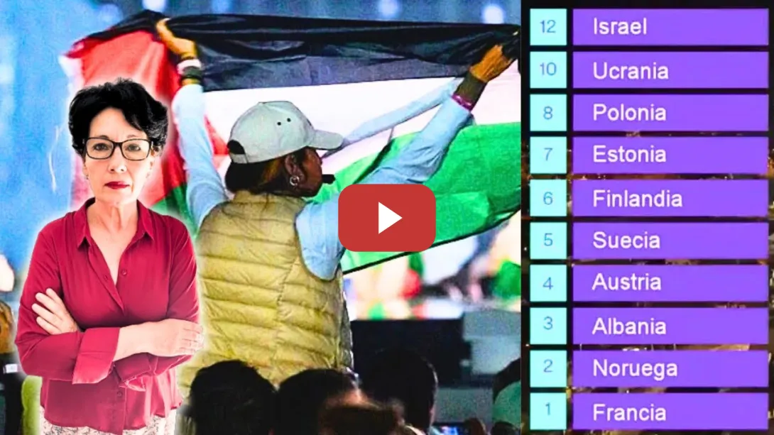 Embedded thumbnail for 🇵🇸 PALESTINA LIBRE (La VERGÜENZA del TELEVOTO ESPAÑOL y de EUROVISIÓN 2025)