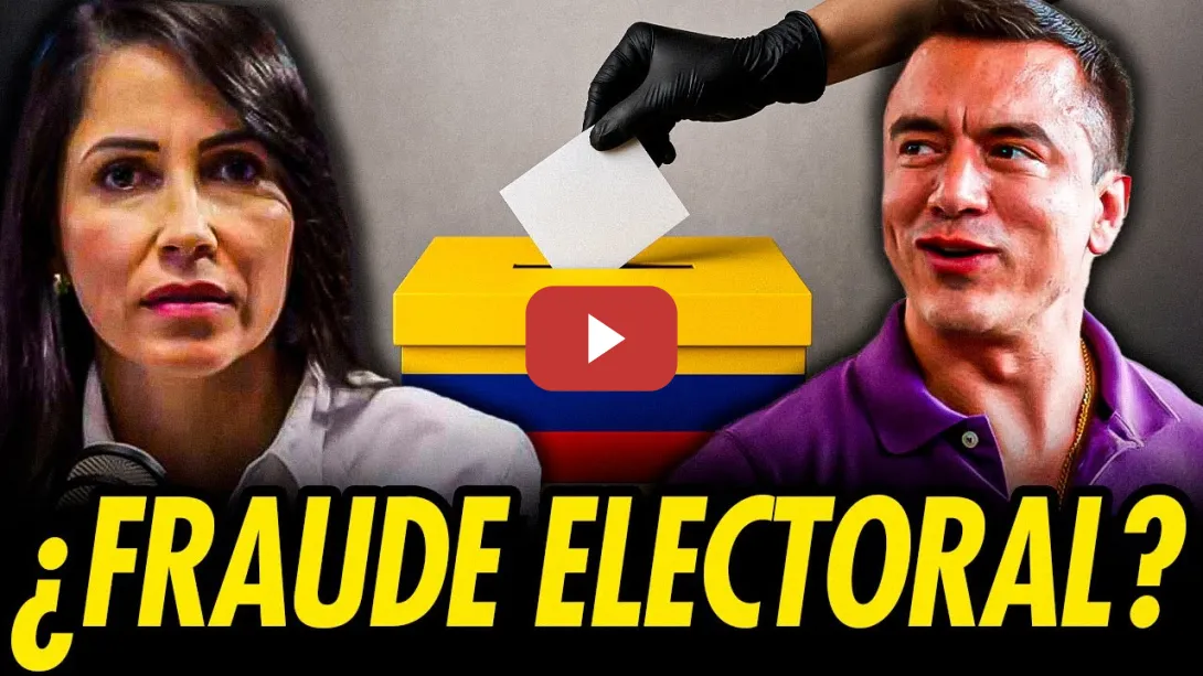 Embedded thumbnail for ELECCIONES ECUADOR 2025: NOBOA LE GANA A LUISA GONZÁLEZ, ¿FRAUDE ELECTORAL?