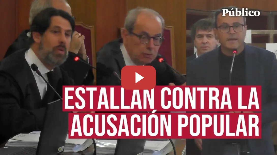 Embedded thumbnail for JUICIO DAVID SÁNCHEZ | Dos abogados pierden la paciencia con la ACUSACIÓN POPULAR