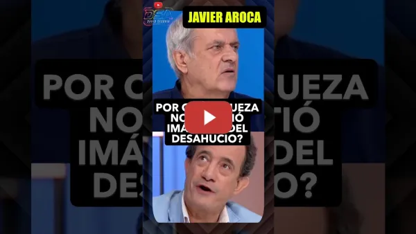 Embedded thumbnail for Javier Aroca ¿Por qué la Jueza no permitió imágenes del desahucioo de Mari Carmen?