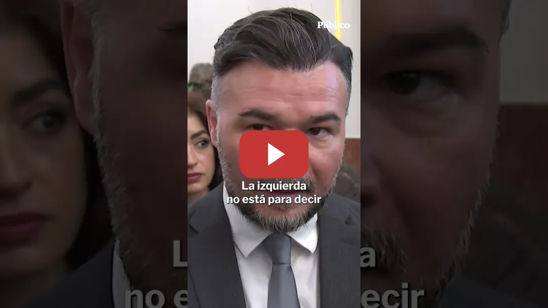 Embedded thumbnail for El tajante mensaje de Rufián a Sánchez: "Lo del PSOE clama al cielo, no han puesto muchas ganas"
