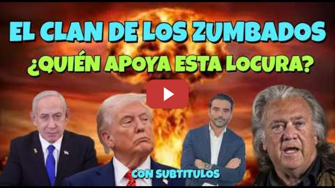 Embedded thumbnail for Las barbaridades que dicen Javier Negre, Trump, Netanyahu y todo el sequito de tarados Yanquis