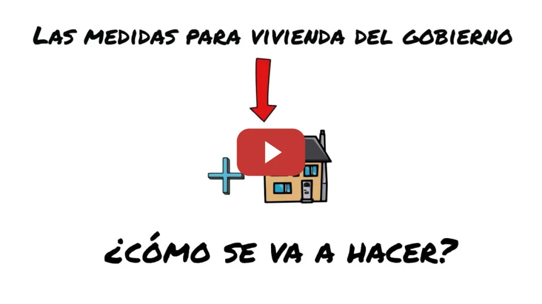 Embedded thumbnail for PSOE / TE CONTAMOS LAS MEDIDAS PARA  🏘️ VIVIENDA DEL GOBIERNO. 💡