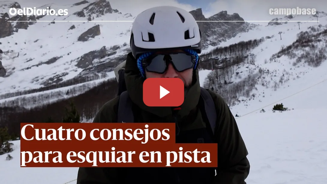 Embedded thumbnail for Cuatro consejos que debes seguir al esquiar en pista. · Campobase