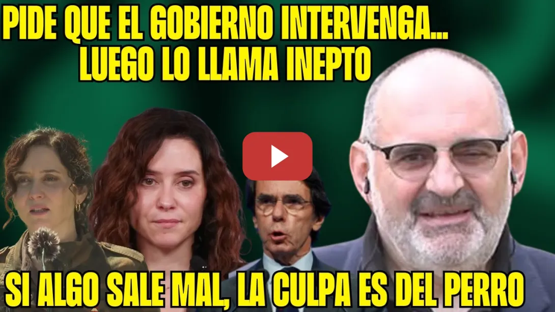 Embedded thumbnail for REVÉS de LOSADA a AYUSO ¡Se CONTRADICE! PIDE AYUDA al GOBIERNO APAGÓN, luego CRITICA &quot;SÁNCHEZ MALO&quot;