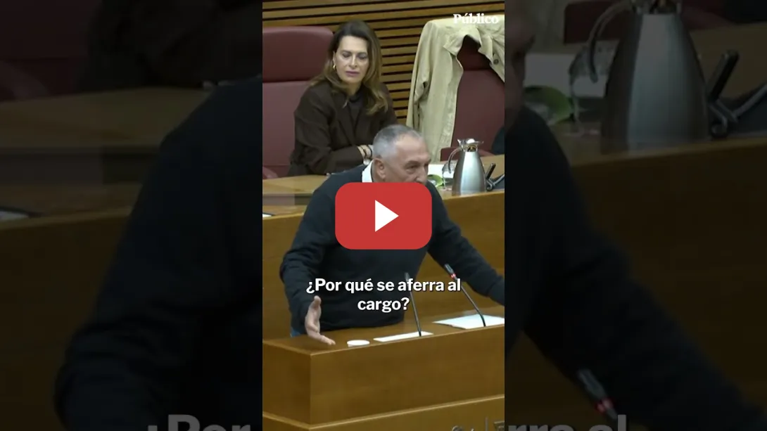 Embedded thumbnail for Baldoví, a Mazón: &quot;Deja de dar vergüenza; dimite y preséntate ante la jueza de Catarroja&quot;.