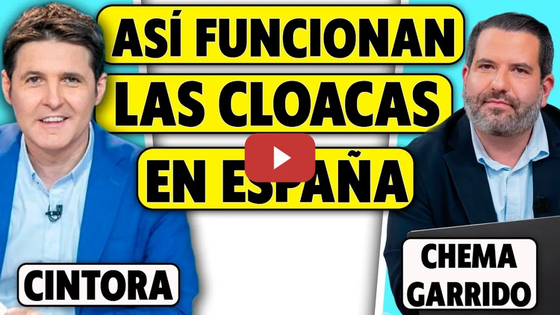 Embedded thumbnail for ASÍ FUNCIONAN LAS CLOACAS EN ESPAÑA. JESÚS CINTORA ENTREVISTA A CHEMA GARRIDO