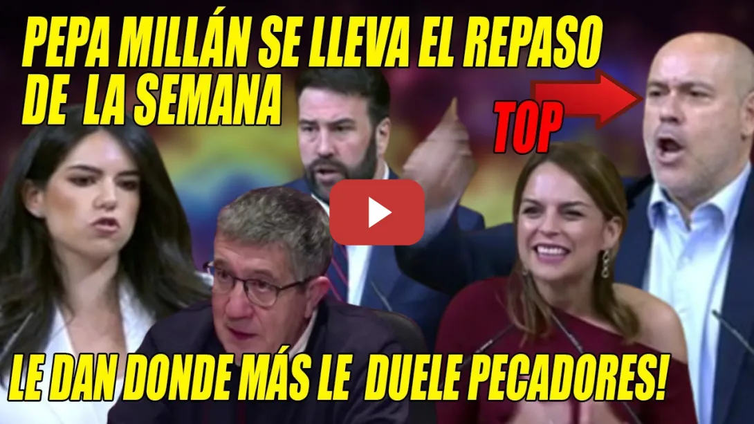 Embedded thumbnail for APOTEÓSICO REPASO a Pepa Millán👏¡Jesús les ECHARÍAN a PATADAS x como tratan a los NIÑOS! ¡PECADORES!