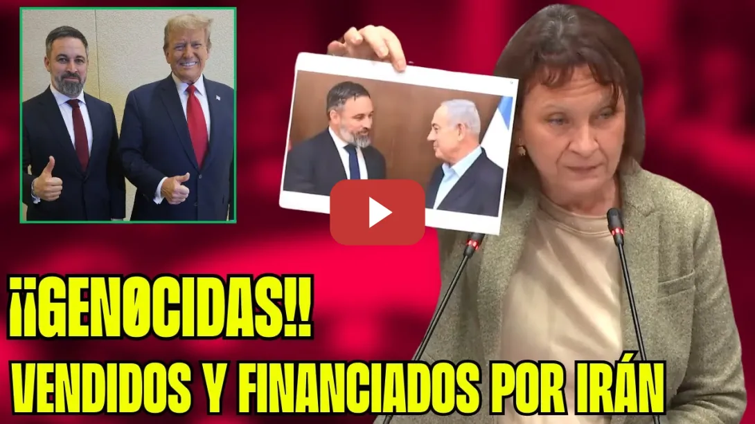 Embedded thumbnail for María Marín ARRASA a VOX: ¡VENDIDOS a TRUMP, NETANYAHU, MUSK, ORBAN, PUTIN!