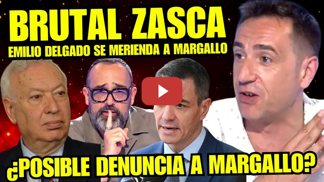 Embedded thumbnail for ¡QUÉ VERGUENZA! EMILIO DELGADO CIERRA LA BOCA a MARGALLO POR COMPARAR A SÁNCHEZ con MUSSOLINI