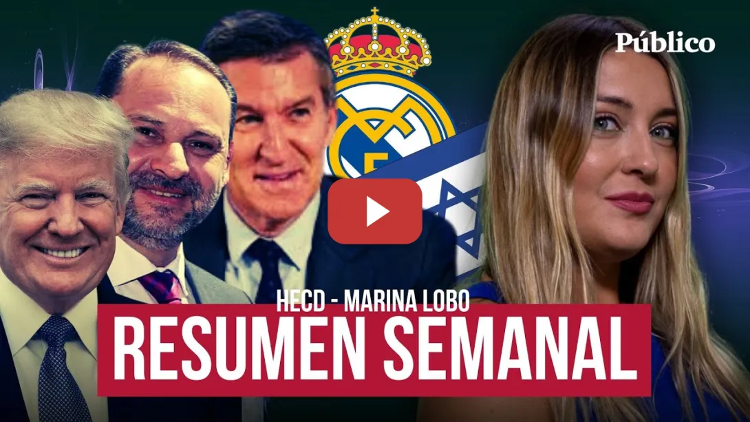 Embedded thumbnail for Resumen semanal con Marina Lobo: Feijóo, Ábalos y Sánchez, Trump, Asensio, Depardieu y Mujica