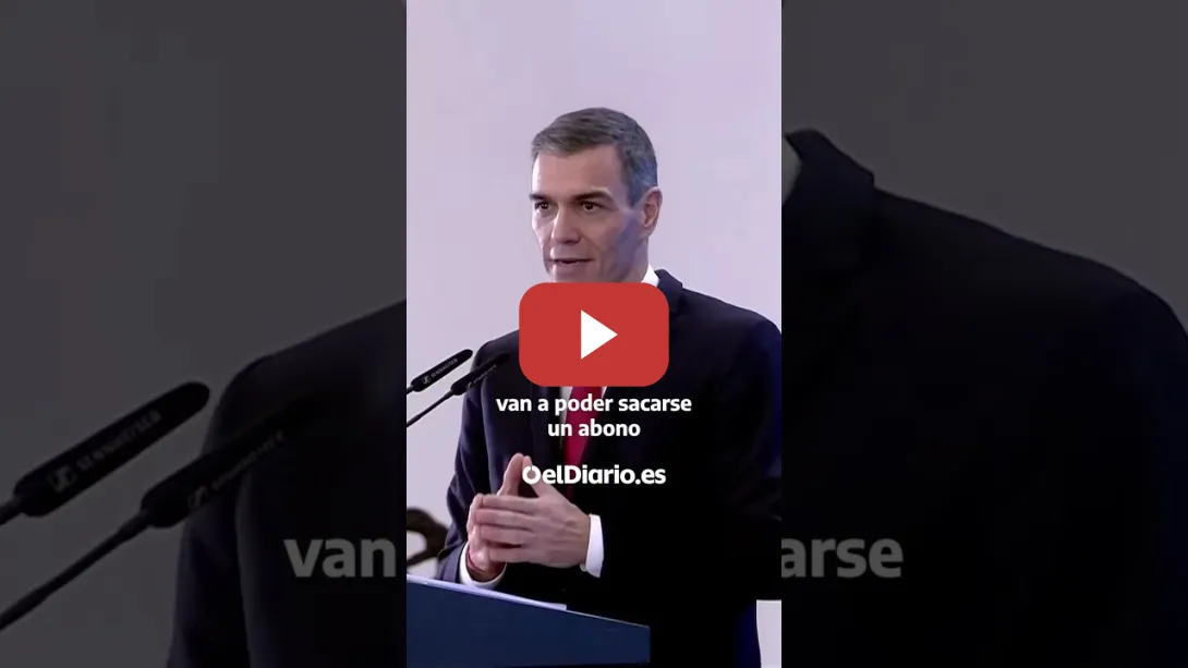 Embedded thumbnail for El Gobierno crea un ABONO TRANSPORTE ÚNICO en toda España