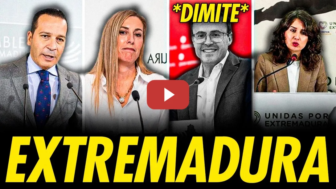 Embedded thumbnail for ELECCIONES EN EXTREMADURA: BATACAZO HISTÓRICO DEL PSOE, DIMITE GALLARDO Y EL PP CONTINÚA