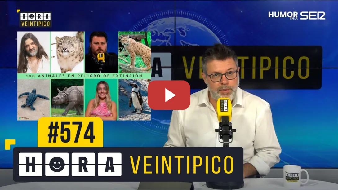 Embedded thumbnail for Hora Veintipico #574 | Este programa también es estulticia