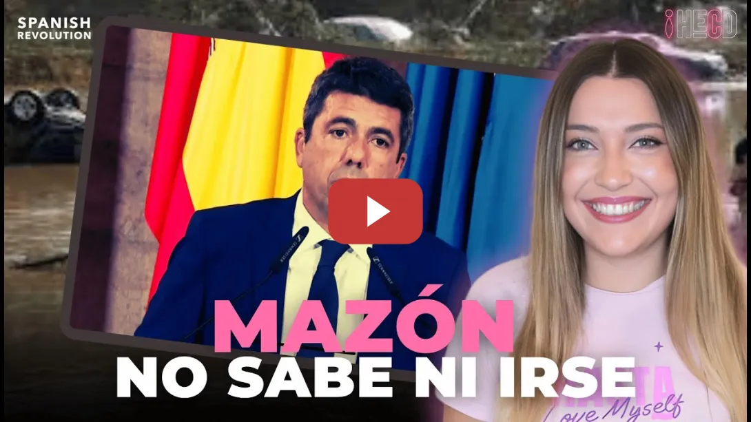 Embedded thumbnail for MAZÓN NO SABE NI IRSE 💥 Marina Lobo desmonta la DIMISIÓN A MEDIAS) más cínica del año