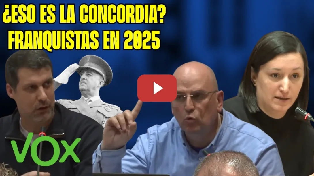 Embedded thumbnail for VOX JUSTIFICA el FRANQUISMO y un NIETO de un REPUBLICANO FUS1LAD0 por FRANCO le PONE en su SITIO!