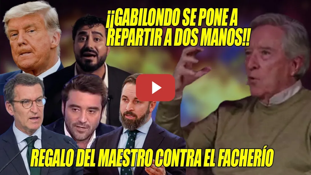 Embedded thumbnail for VIVIENDA y FACHERÍO hacen q Iñaki GABILONDO REPARTA a dos MANOS👏¡Vaya CÁTEDRA nos regala!