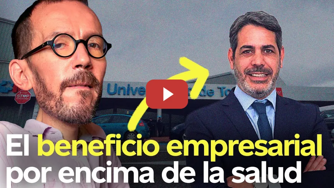 Embedded thumbnail for Echenique: "El audio del CEO de Ribera Salud es una pistola humeante"