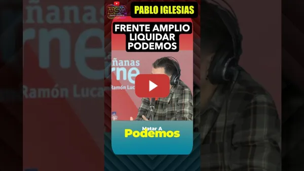 Embedded thumbnail for Pablo Iglesias: "El objetivo del Frente Amplio era matar a Podemos" 💥