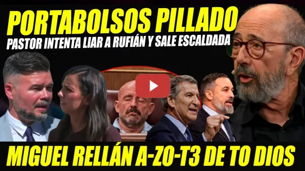 Embedded thumbnail for RUFIÁN DEJA SECA A ANA PASTOR. PILLAN A PORTABOLSOS DE LOS SANTOS DORMIDO. MIGUEL RELLÁN REPARTE