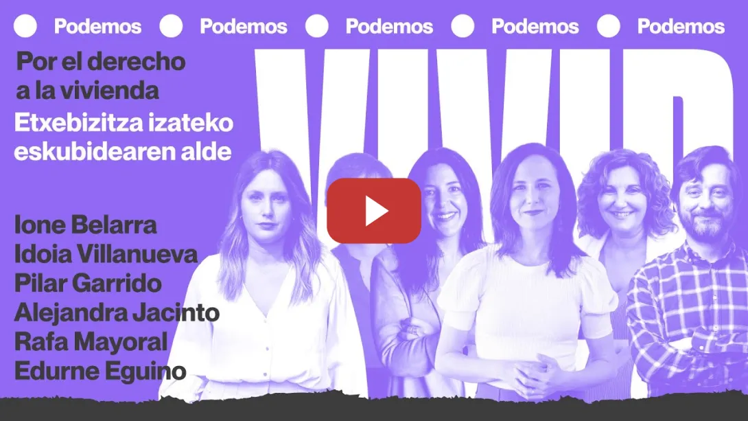 Embedded thumbnail for Acto por el derecho a la vivienda - Iruña