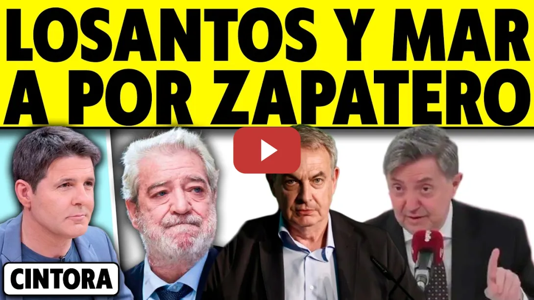 Embedded thumbnail for FEDERICO JIMÉNEZ LOSANTOS Y MIGUEL ÁNGEL RODRÍGUEZ, A POR ZAPATERO