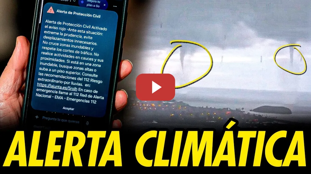 Embedded thumbnail for INUNDACIONES HISTÓRICAS: EL CLIMA SE DESBORDA EN ESPAÑA