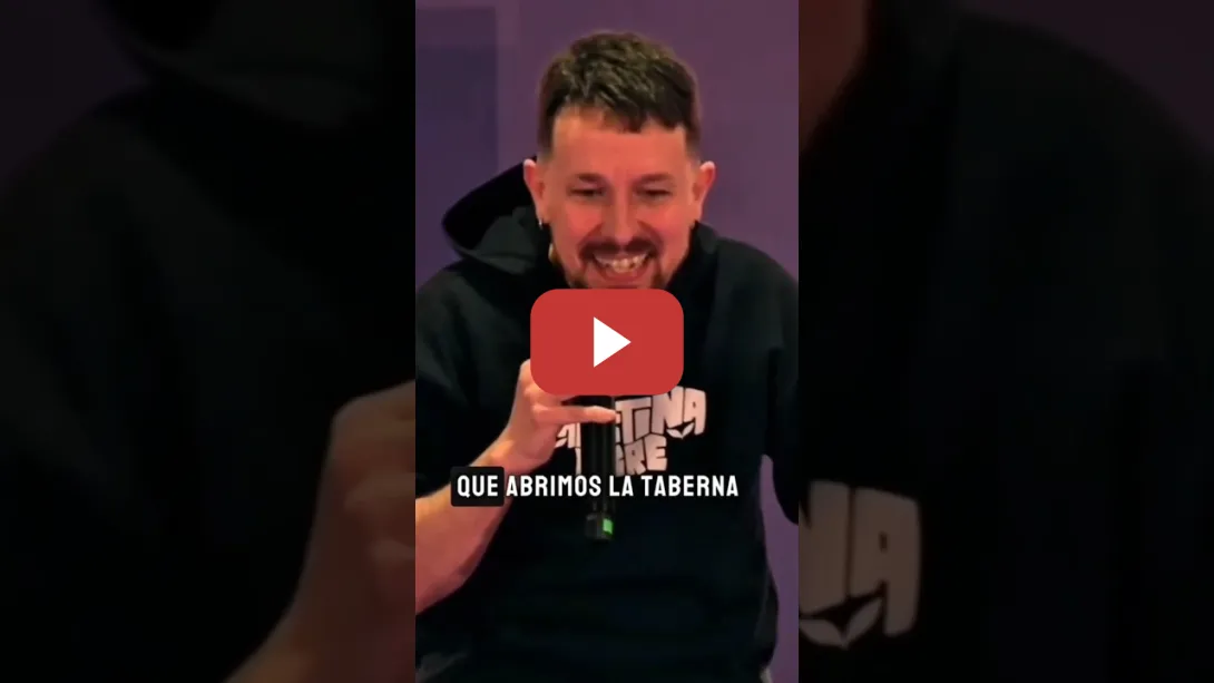 Embedded thumbnail for Pablo Iglesias explica para qué han montado las tabernas Garibaldi