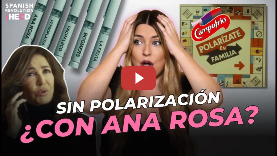 Embedded thumbnail for CAMPOFRÍO y ANA ROSA: Da igual FASCISTAS que ANTIFASCISTAS 🍖 Marina y la farsa de la 'polarización'