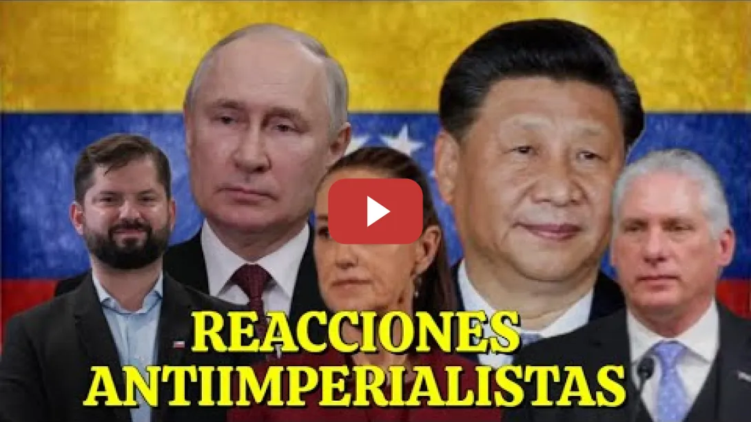 Embedded thumbnail for Reacciones a la Intervención de EEUU en Venezuela de Chile, México, Cuba, Rusia y China