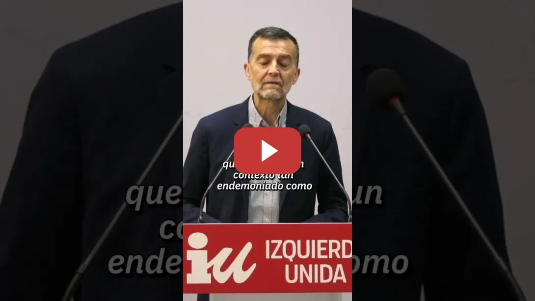 Embedded thumbnail for La paz puede convertirse en el pegamento que una a las izquierdas  #shorts