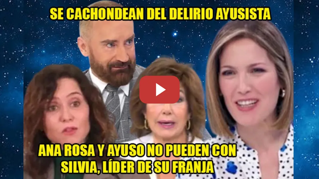 Embedded thumbnail for Intxaurrondo BARRE a Ana Rosa y se MOFA de Ayuso👏Es curioso q BLOQUEARA a Casado y NO a Sánchez