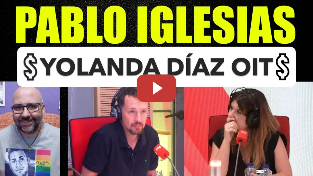 Embedded thumbnail for Pablo Iglesias, Yolanda Díaz premio por los servicos prestados. Zapatero. Feijóo prioridad nacional.
