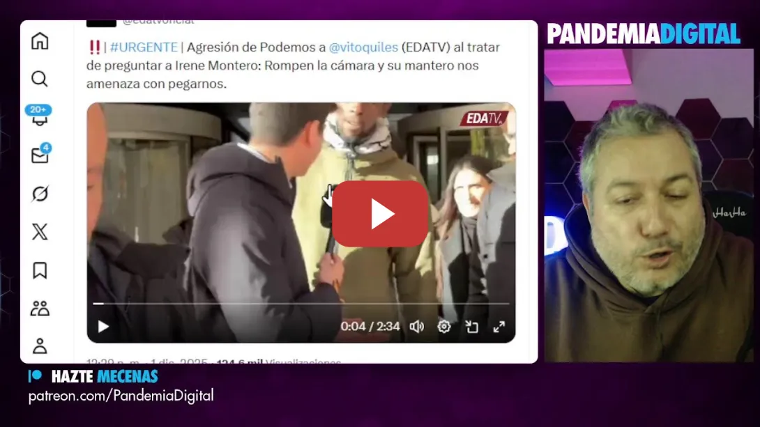 Embedded thumbnail for Pinchazo mani en ferraz. Ridículo PP mani vs corrupción. Vito Quiles va donde le pagan